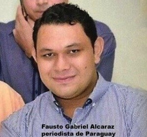 Fausto-Gabriel-Alcaraz Asesinado en Paraguay el periodista Fausto Gabriel Alcaraz