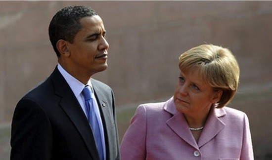 Obama-Merkel Todo va bien, señora baronesa