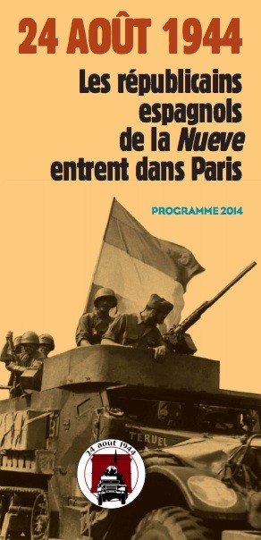 24-ago-1944-repubicanos-paris-2014 Una nube hispana libertó París… Memorias ibéricas de Utgé-Royo