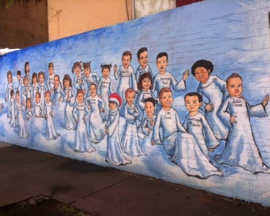 ABC-Mural-niños México: 5 años de impunidad en el incendio de la guardería ABC