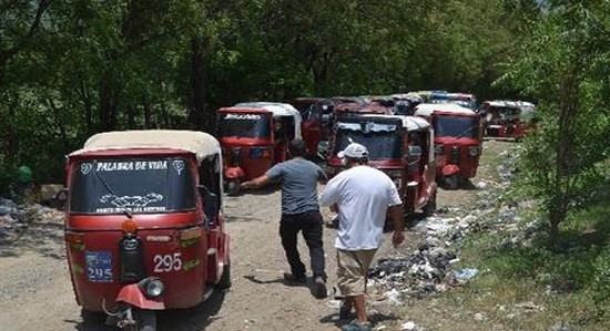 Guatemala-Guastatoya-mototaxi-protestas Guastatoya: la “capital de la amistad”