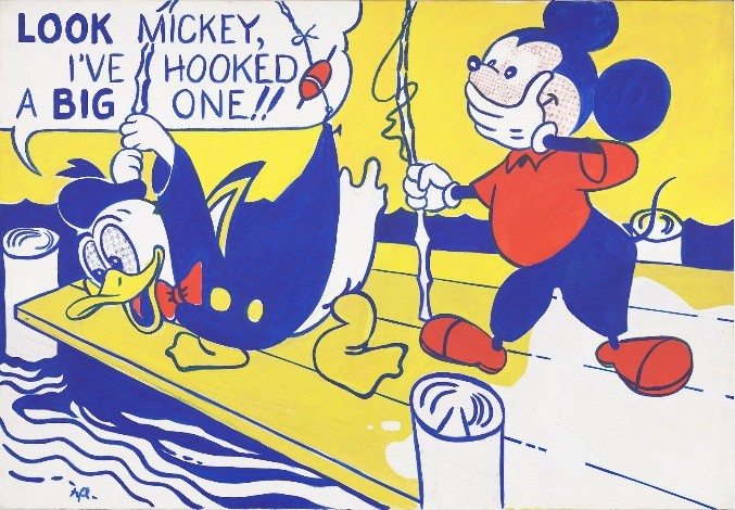 Pop_lichtenstein-Mickey Los "Mitos Pop" llegan al Thyssen