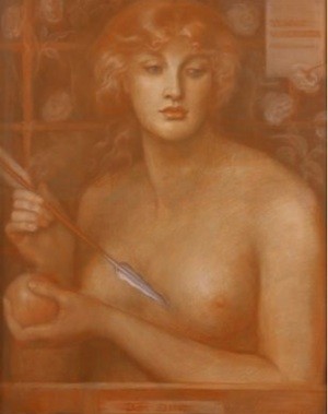 Pre rafaelita Dante G Rossetti Venus Verticordia 1867 Perez Simon.Mexico La pintura de la Era Victoriana en el Thyssen
