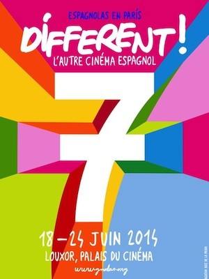 cartel-Different-7 Different 7, cine español inédito en París