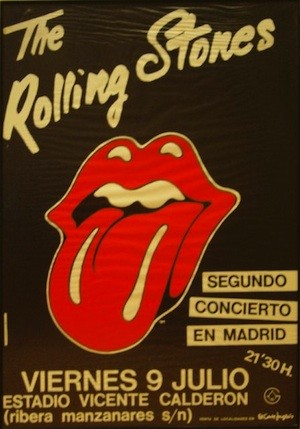 cartel-Rolling-Stones-Madrid-1982 Like a Rolling Stones