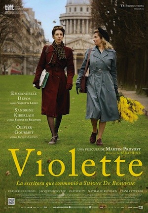 cartel violette Violette, retrato de una escritora maldita