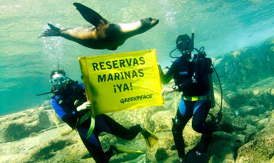 greenpeace-reservasmarinas Día Mundial del Medio Ambiente: contra los combustibles fósiles