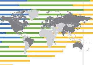 ACEEE-mapa-eficiencia-energetica México último y EEUU entre los peores en eficiencia energética