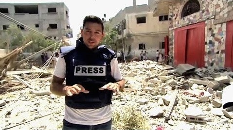 Ayman-Mohyeldin-Gaza Periodistas en Gaza: Israel no puede eludir sus obligaciones