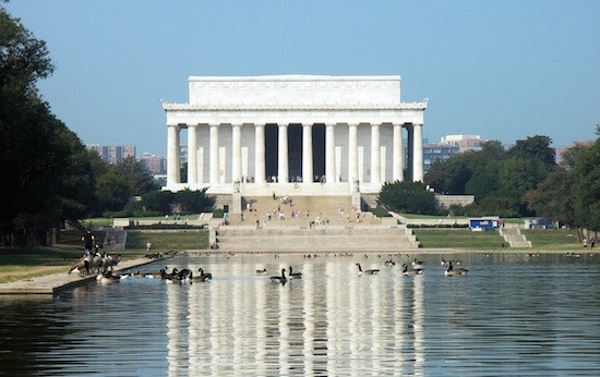 Washington-Lincoln-Memorial La ruta de Lincoln en Washington