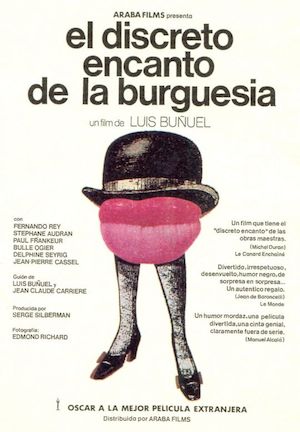 cartel-discreto-encanto-burguesia Buñuel sin discreciones