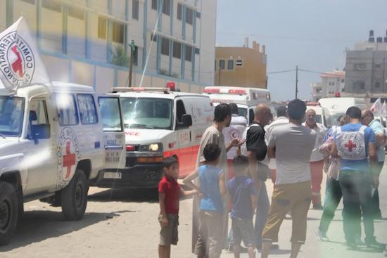 cruz roja gaza Cruz Roja condena el ataque contra el hospital Al Aqsa en Gaza