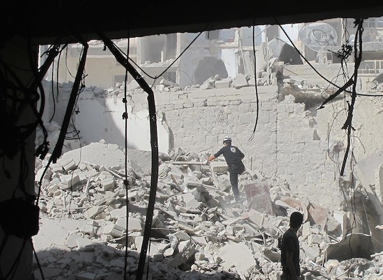 Alepo-SKittleson-IPS Siria: vivir bajo el asedio y las bombas de barril