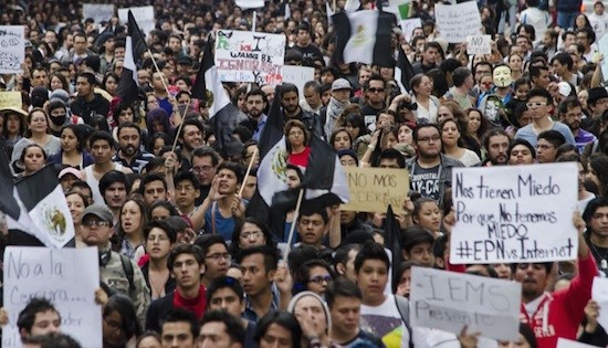 mexico-protestas-telecom Ley Telecom mexicana atenta contra la privacidad