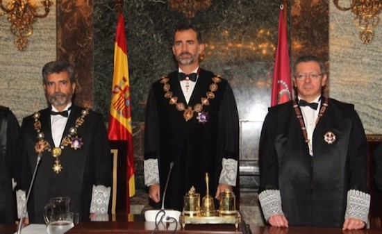 FelipeVI-año-judicial-2014_Borja-foto Degradación de la Justicia en España por falta de medios materiales y personales