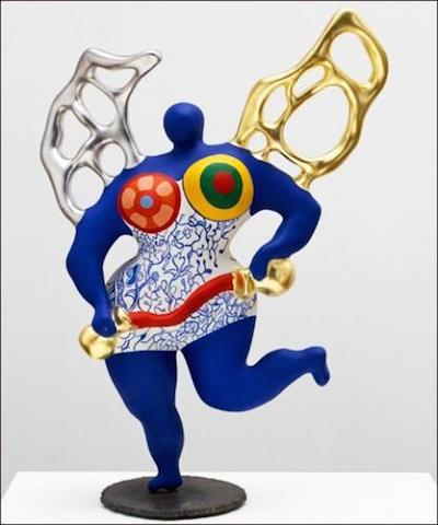 Niki-de-Saint-Phalle-Nana-azul Retrospectiva Niki de Saint Phalle: el feminismo artístico en París