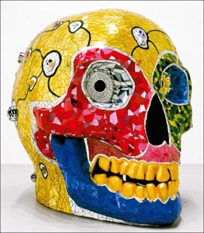 Niki-de-Saint-Phalle-calavera Retrospectiva Niki de Saint Phalle: el feminismo artístico en París