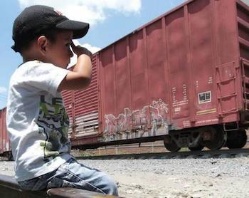 Niños-Migrantes-Mexico-tren Migración michoacana