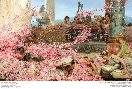 Tadema-rosas-Heliogabalo Reflexiones sobre exposiciones de arte en Europa