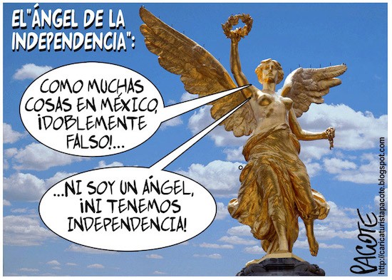 mexico-independencia-pacote Dónde está la Independencia de México