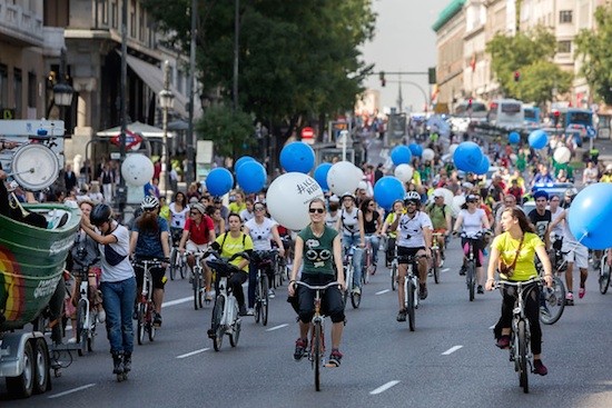 Greenpeace-IceRider-Madrid-2014-bicicletas Pedaleando por el Ártico