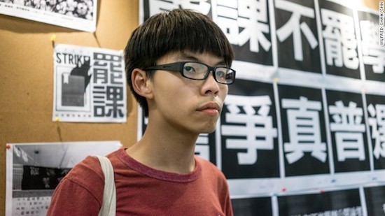 Hong-Kong-Joshua-Wong La revolución de los paraguas, el reto a Pekín