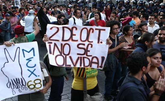 mexico-2-octubre-marcha-por-el-68-copia Movimientos estudiantiles: ¿Carne de cañón o revolución de conciencias?