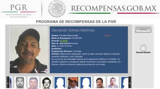 mexico-narcotrafico-recompensas-la-tuta Golpe al narco mexicano: detienen a Carrillo Fuentes, “El Viceroy”