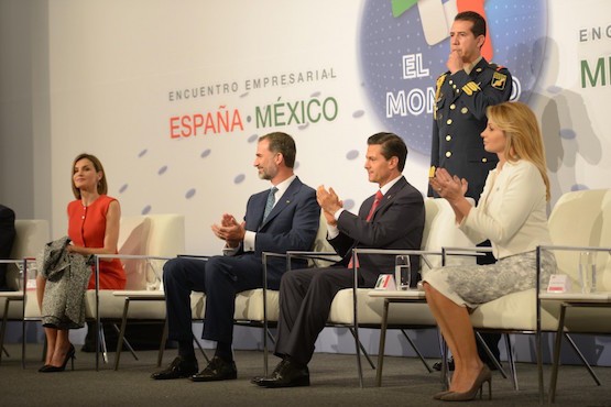 8-foro-empresarial-foto-jch Los reyes de España visitan México por primera vez