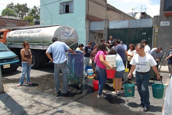 Agua-Azcapotzalco-Mexico Disputa por el agua adquiere múltiples formas en México