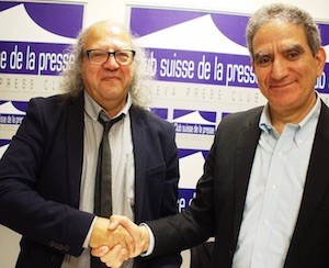 Boumelha-Souag_TDawson La FIP y Al Jazeera firman un acuerdo marco de relaciones laborales