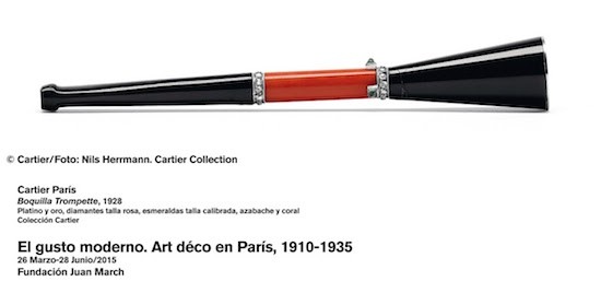 CARTIER-Boquilla-Trompette-1928 ¿Pero…es Arte el ‘art-déco’?