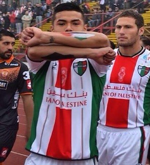 CD-Palestino-jugadores Palestina agradece el papel del CD Palestino en su 95 aniversario