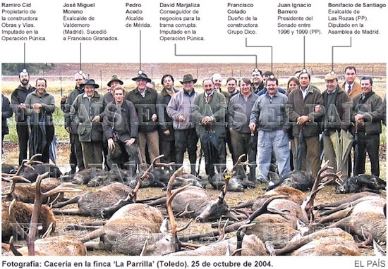 Caceria-nacional-ElPais-20041025 La escopeta nacional dispara otra vez sobre un viejo régimen