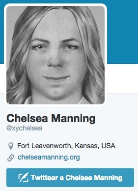 Chelsea-Manning-twitter Chelsea Manning castigada por tener revistas femeninas en la celda