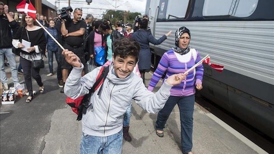 Refugiados sirios en Dinamarca