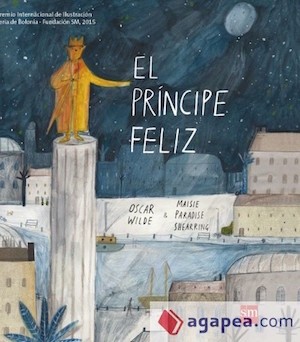 El-principe-feliz-Maisie-Shearring-portada Juan Carlos Palomino Premio de Ilustración Fundación SM