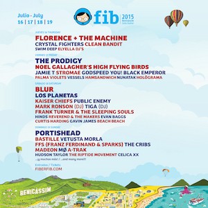 FIB-2015 La música y el teatro del verano