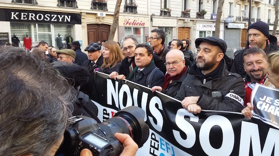 FIP-Paris-nous-sommes-charlie-internacional Anthony Bellanger: El periodista es el "perro guardián" de la democracia