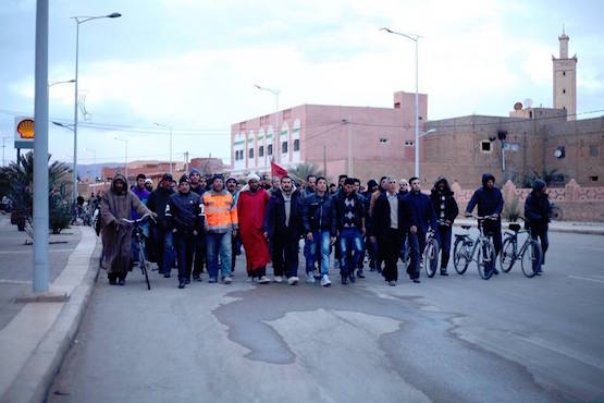 Figuig-protestas-20160216 Figuig: tensión entre Marruecos y Argelia