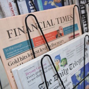 Financial-Times-quioscos Financial Times y The Economist: el grupo Pearson vende sus periódicos