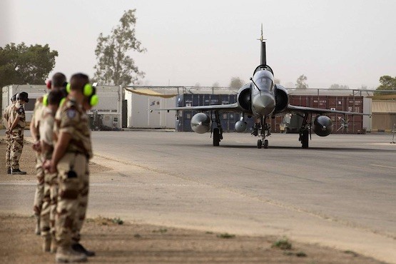 Aviones franceses contra el Dáesh en Siria