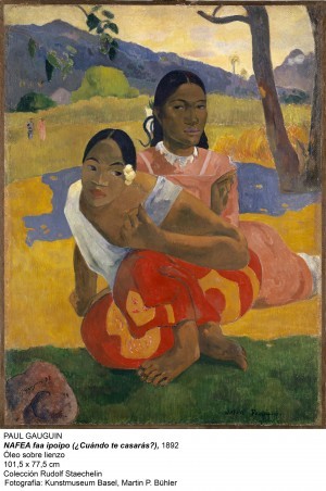 Gauguin.-Cuando-te-casarás.-Staechelin-e1431904315941 Im Obersteg, Staechelin, coleccionismo y mecenazgo