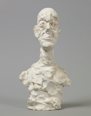 Giacometti-busto-hombre-yeso-1962 Giacometti, el hombre que mira