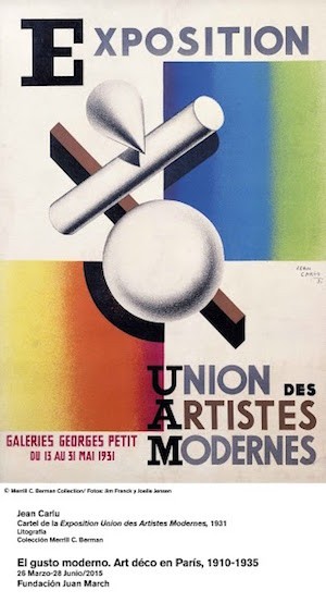 Jean-Carlu-Cartel-Expo-Union-des-Artistes-Modernes ¿Pero…es Arte el ‘art-déco’?