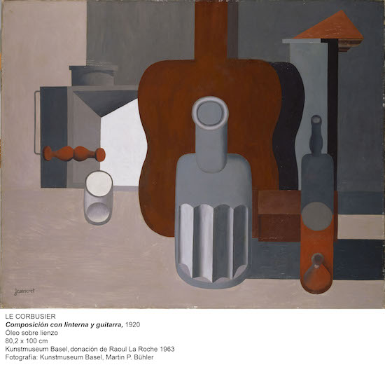 LeCorbusier-Composicion-con-linterna-y-guitarra Arte: Basilea en Madrid