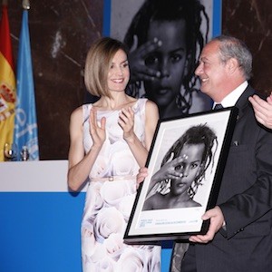 Letizia-JM-Corral Scholas recibe el Premio Unicef España Moviliza