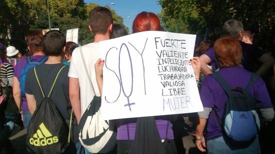 Manifestacion-violencia-genero-Madrid-20151107-CLopez-AI España: ausencias y retrocesos en violencia de género