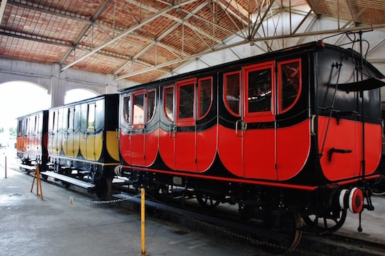 Museo-ferrocarril-Vilanova-Geltru-vagones Rehabilitación de los Museos del Ferrocarril  de Cataluña y Madrid