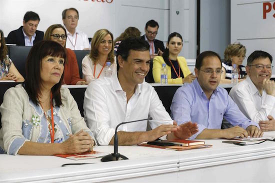 PSOE-comite-federal-20150530 El PSOE facilitará gobiernos de progreso en España